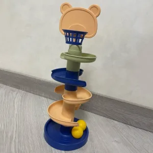 Ricevuto Giocattolo Montessori Rotante con Pista e Palline dal cliente J***e.