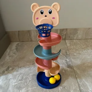 Ricevuto Giocattolo Montessori con Pista Rotante e Palla Rotolante dal cliente P***y.