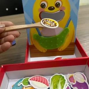 Ricevuto Gioco di Simulazione Alimentazione Montessori dal cliente N***e.