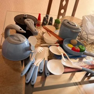 Set di giocattoli da cucina ricevuto dal cliente J***n.