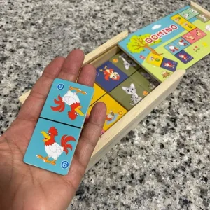 Ricevuto Set di Domino di Animali in Legno dal cliente N***q.