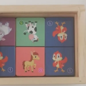 Ricevuto Set di Gioco Domino Animali in Legno dal cliente T****y.