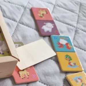 Ricevuto Set di Domino di Animali in Legno dal cliente T***y.