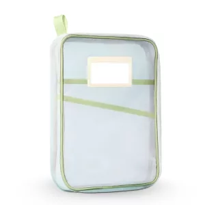 mesh zipper pouch, stationery bag