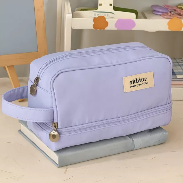 large pencil case, pen pouch, cute pencil pouch, pencil case with compartments