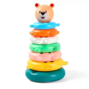 montessori toy, stacking toy, montessori stacking toy, pyramid toy