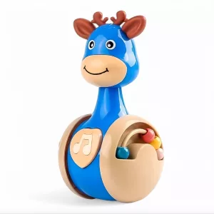 wobbler toy, tumbler toy, tummy time wobbler