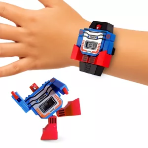 kids watch, cartoon watch, digital watch, wristwatch, robot watch