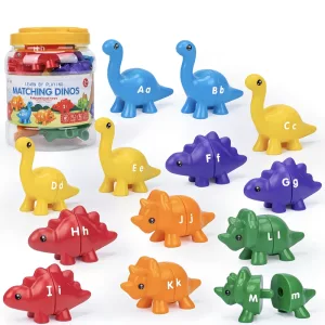 dinosaur matching game, educational toy
