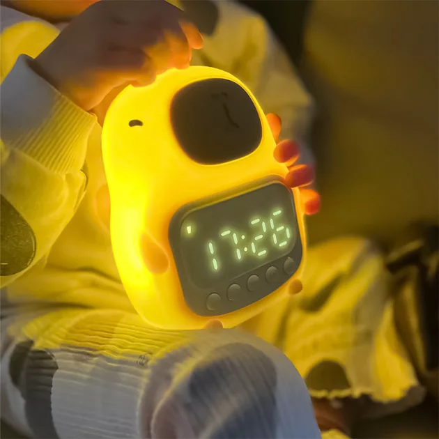 capybara night light, cute night light, cute night lamp, nursery lamp, soft night light