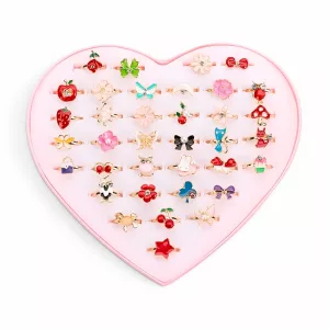 kids jewelry, adjustable rings, ring toy, cute rings