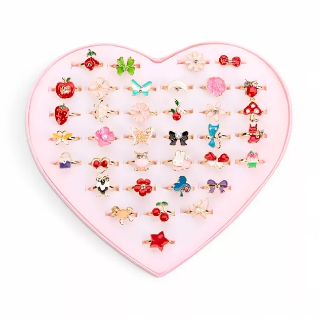 kids jewelry, adjustable rings, ring toy, cute rings