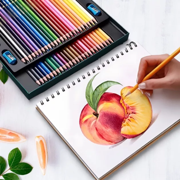 pencil set, coloured pencil set, drawing kit