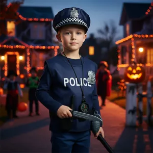 Costume da Poliziotto Completo per Bambini