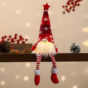 christmas led gnome decor