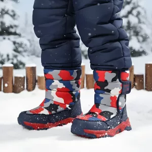 winter shoes, snow boots, plush snow boots, plush winter shoes, waterproof winter boots, non slip winter shoes