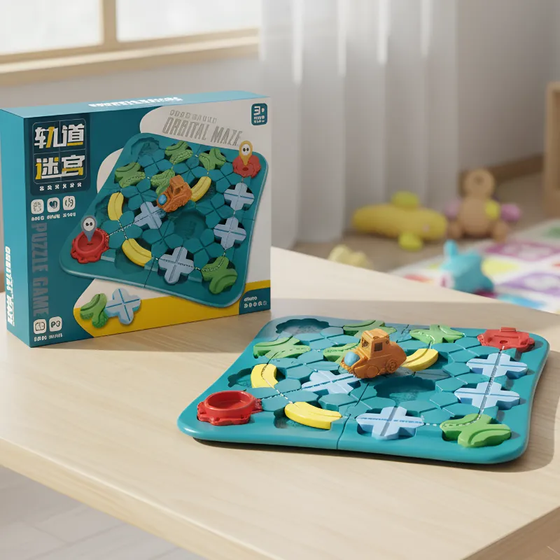 road maze board game, road muze puzzle toy