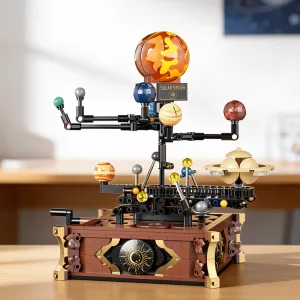Modello Sistema Solare Blocchi da Costruzione Spaziali Fai-da-te per Bambini