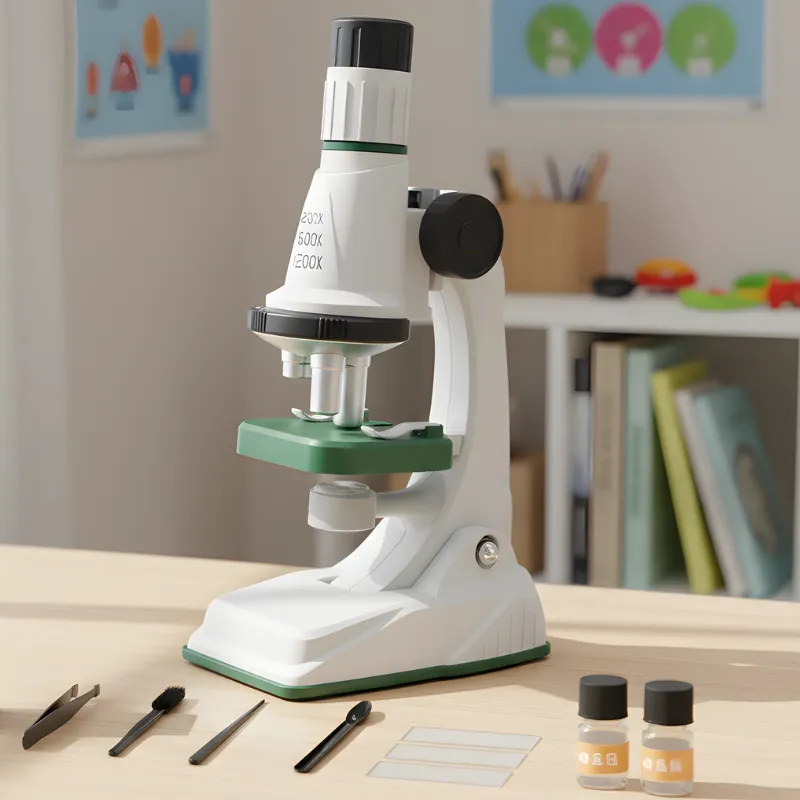 mini microscope with led