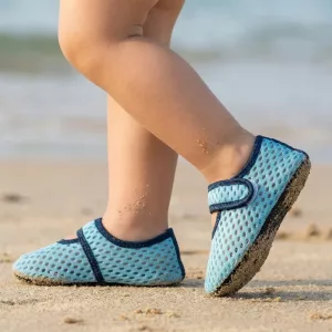 Scarpine primi passi barefoot per bambini, scarpe d'acqua traspiranti, pantofole da spiaggia